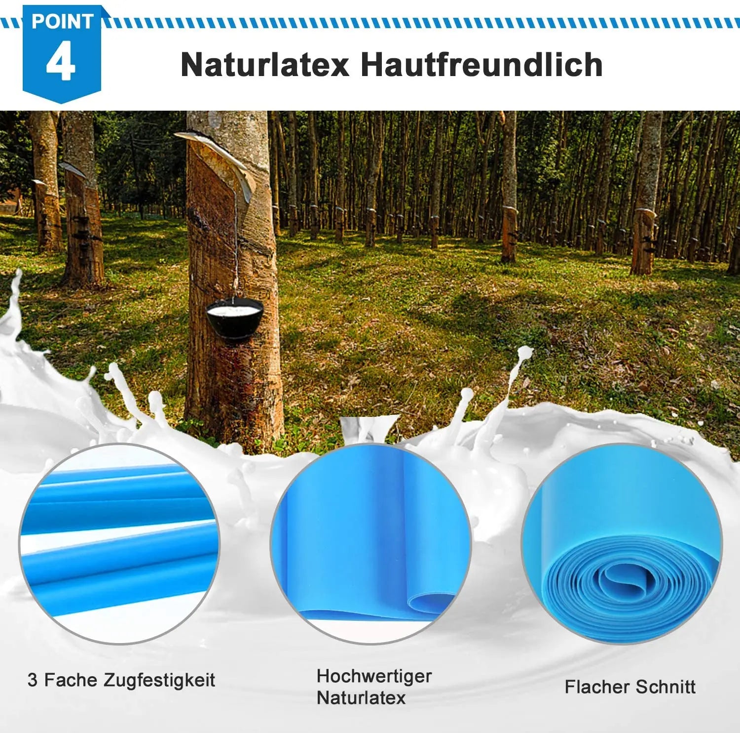 3-Piece Elastic Resistance Bands