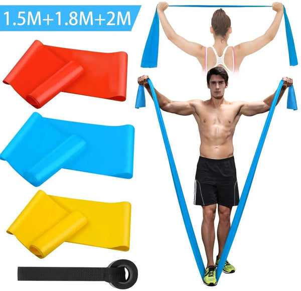 3-Piece Elastic Resistance Bands