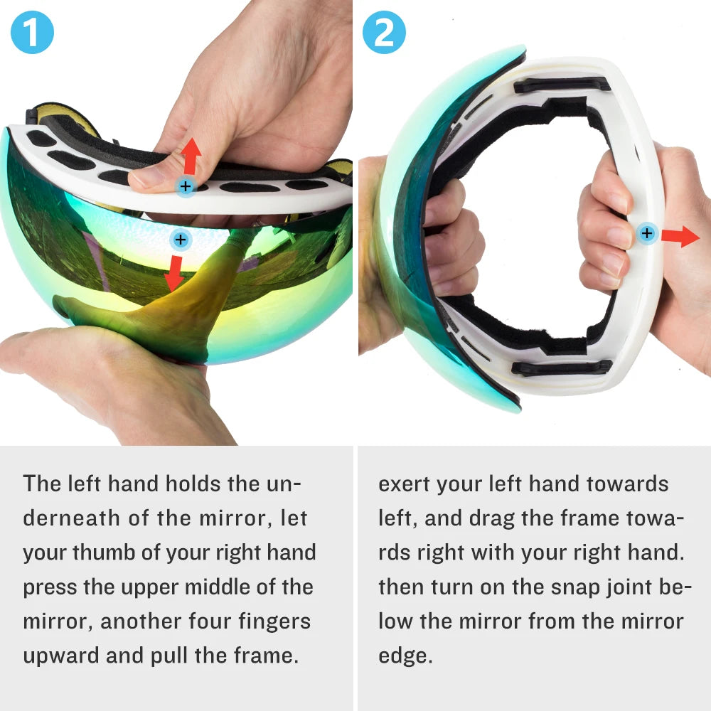 Unisex Outdoor Ski Goggles