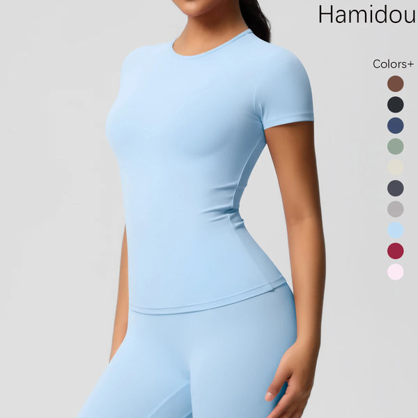 Women’s Breathable Dry-Fit Sports Top