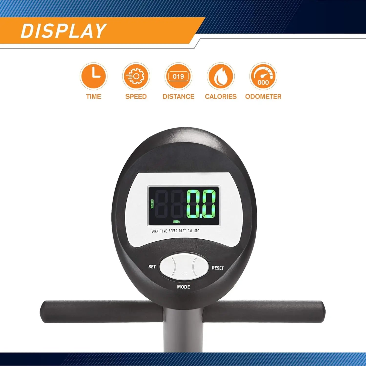 Adjustable Magnetic Resistance Exercise Bike