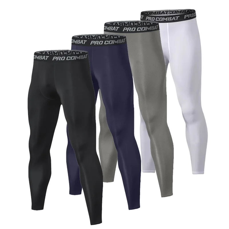 Men’s Compression Leggings – Quick-Dry Fitness Tights