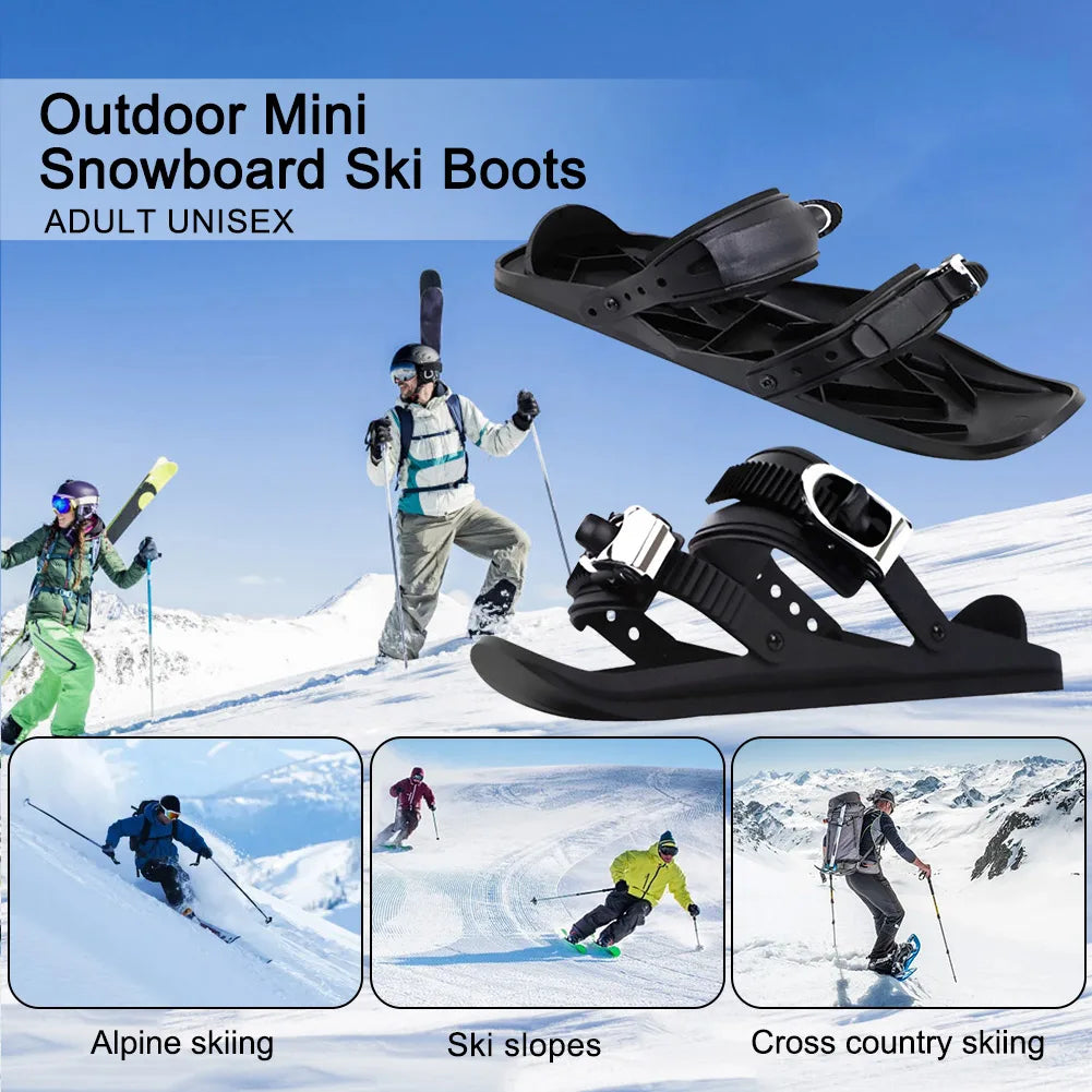 Adjustable Mini Ski Skates