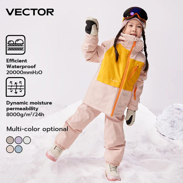 Kids’ Waterproof Ski Jacket & Pants