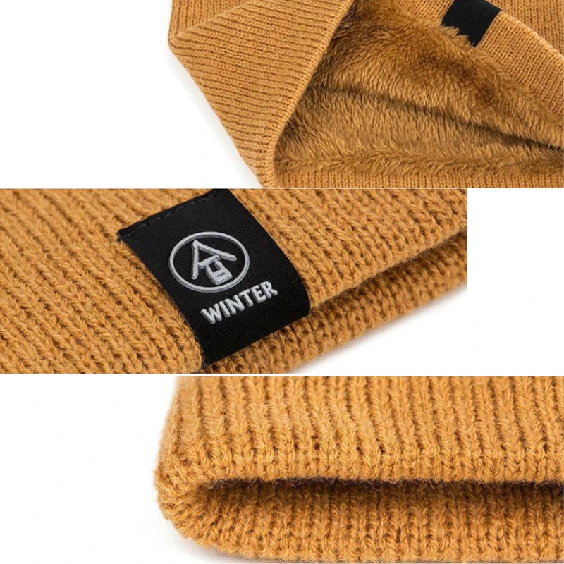 Knitted Neck Warmer Scarf – Winter Sports Face Cover
