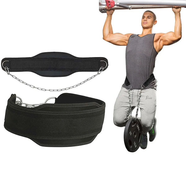 Neoprene Weight Lifting Dip Belt