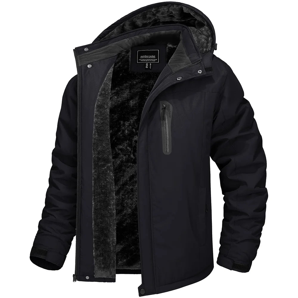 Men’s Waterproof Winter Fleece Jacket