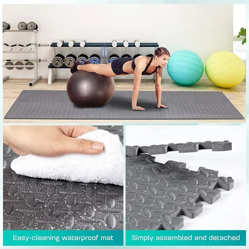 Interlocking EVA Puzzle Fitness Mat