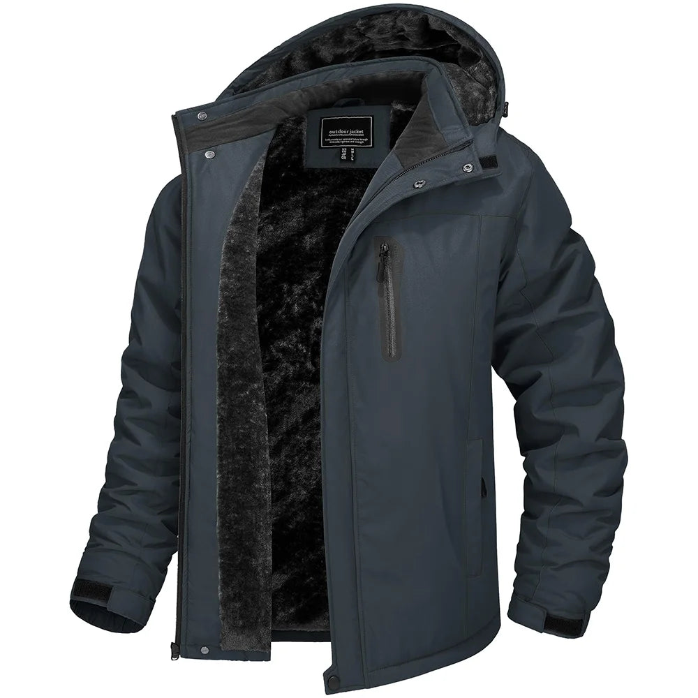 Men’s Waterproof Winter Fleece Jacket