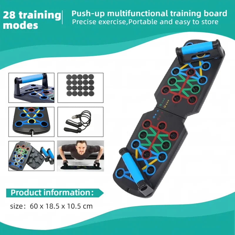 Multifunction Foldable Push-Up Board