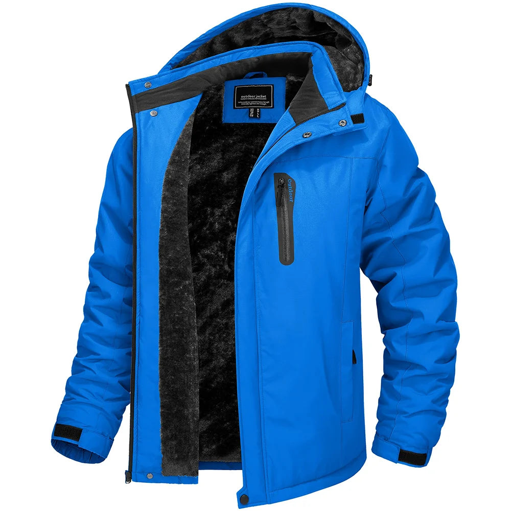 Men’s Waterproof Winter Fleece Jacket