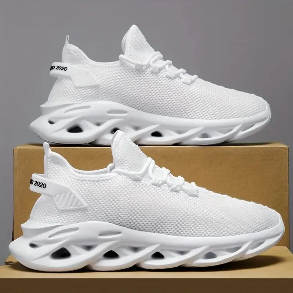 Men’s Breathable Mesh Sneakers – Lightweight Running Shoes