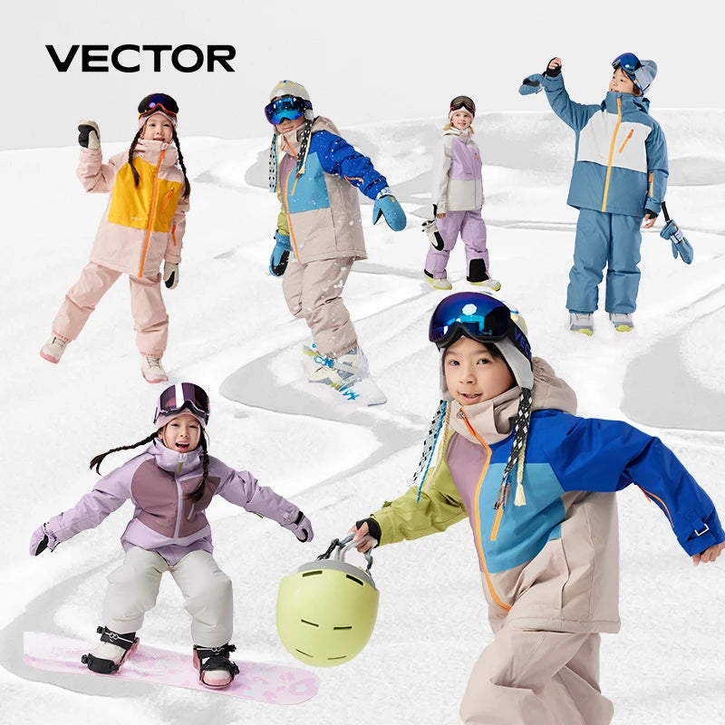 Kids’ Waterproof Ski Jacket & Pants