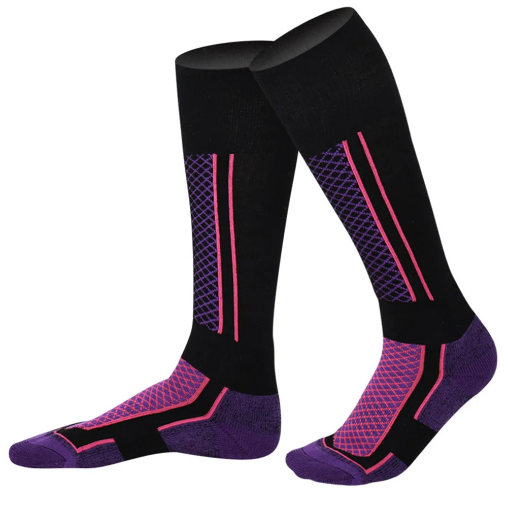 Unisex Thick Cotton Ski Socks