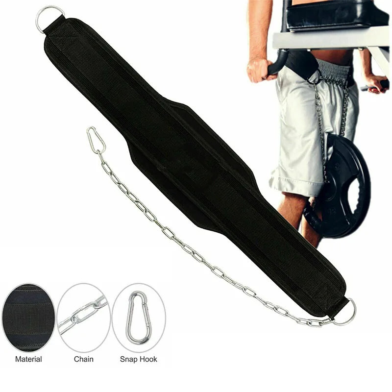 Neoprene Weight Lifting Dip Belt