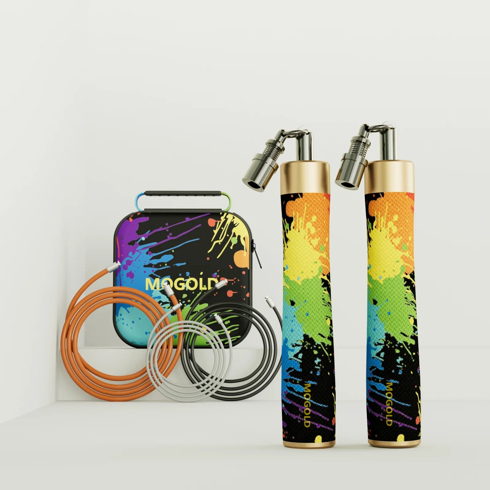 Adjustable Graffiti Jump Rope