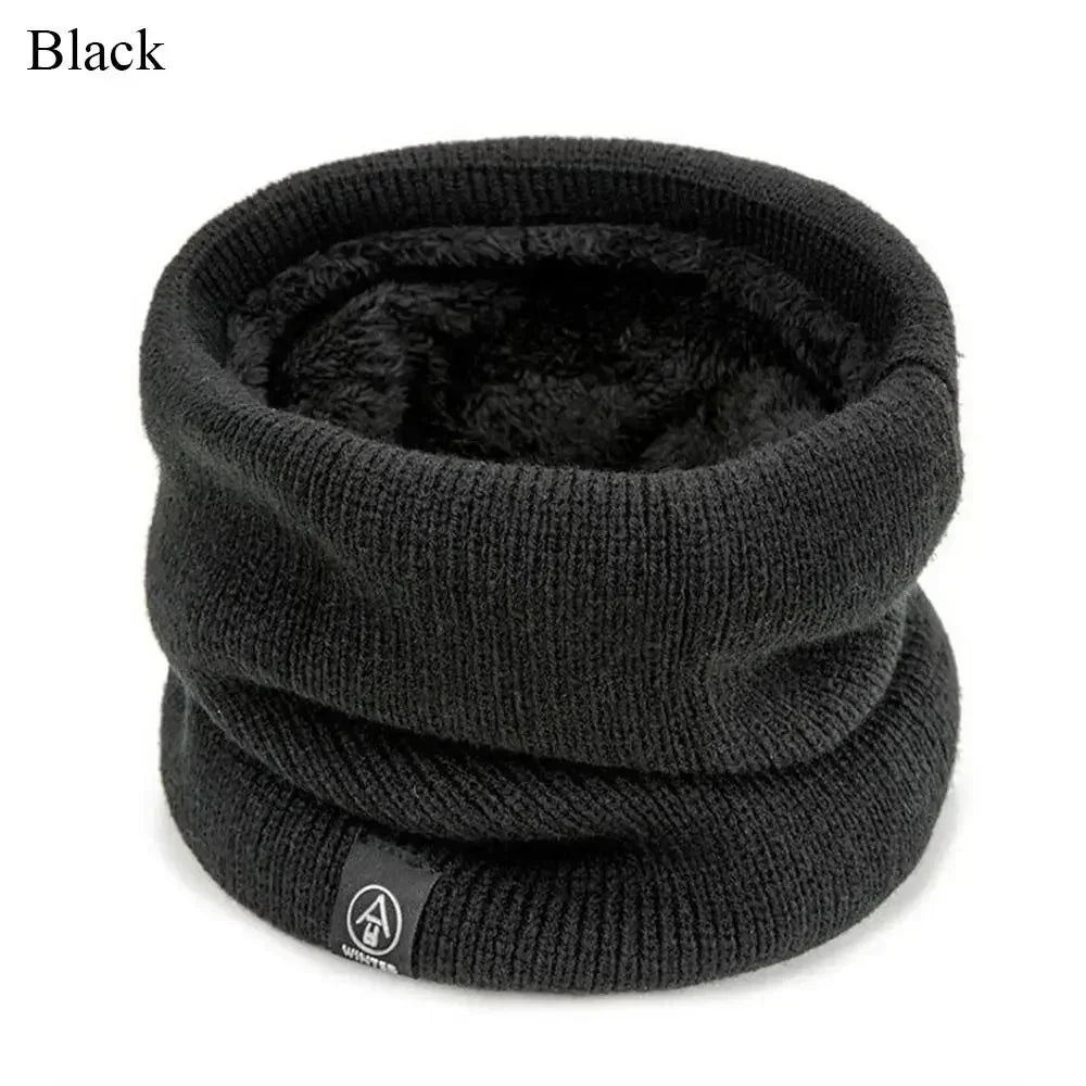Knitted Neck Warmer Scarf – Winter Sports Face Cover