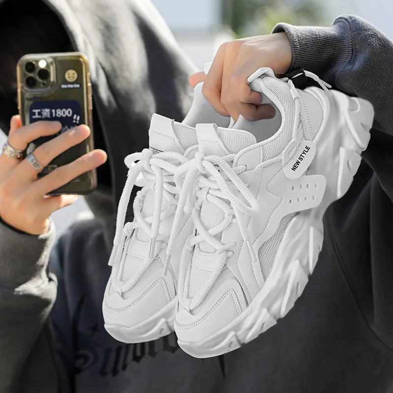Men’s Thick-Soled Casual Sneakers
