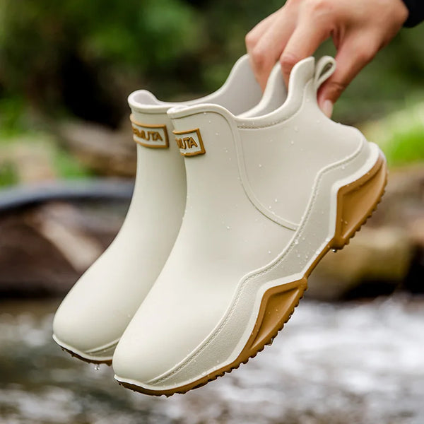 Unisex Low-Cut Waterproof Rain Shoes