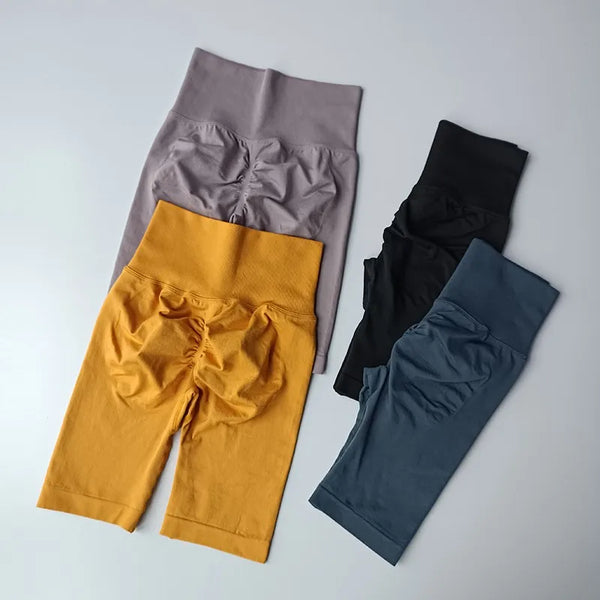 Women’s High-Waist Yoga & Running Shorts