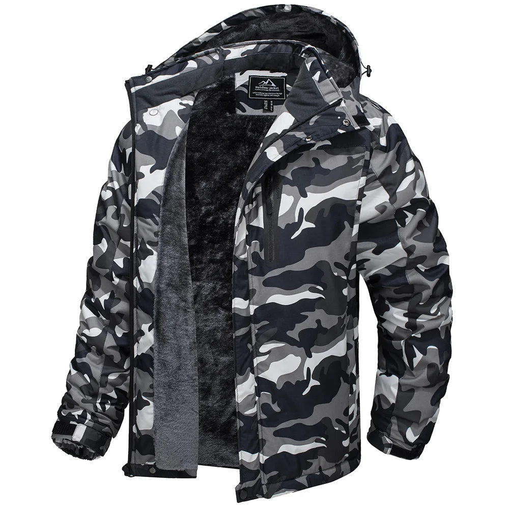 Men’s Waterproof Winter Fleece Jacket