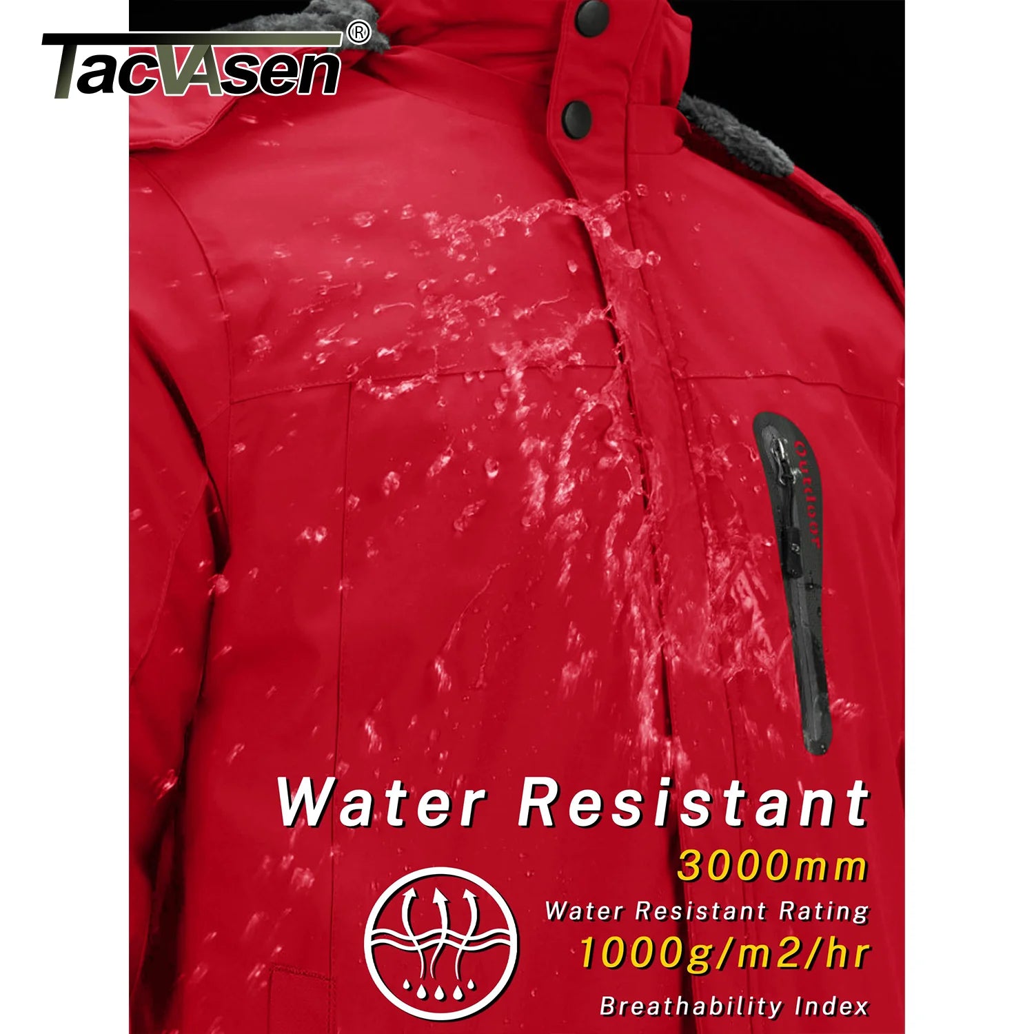Men’s Waterproof Winter Fleece Jacket