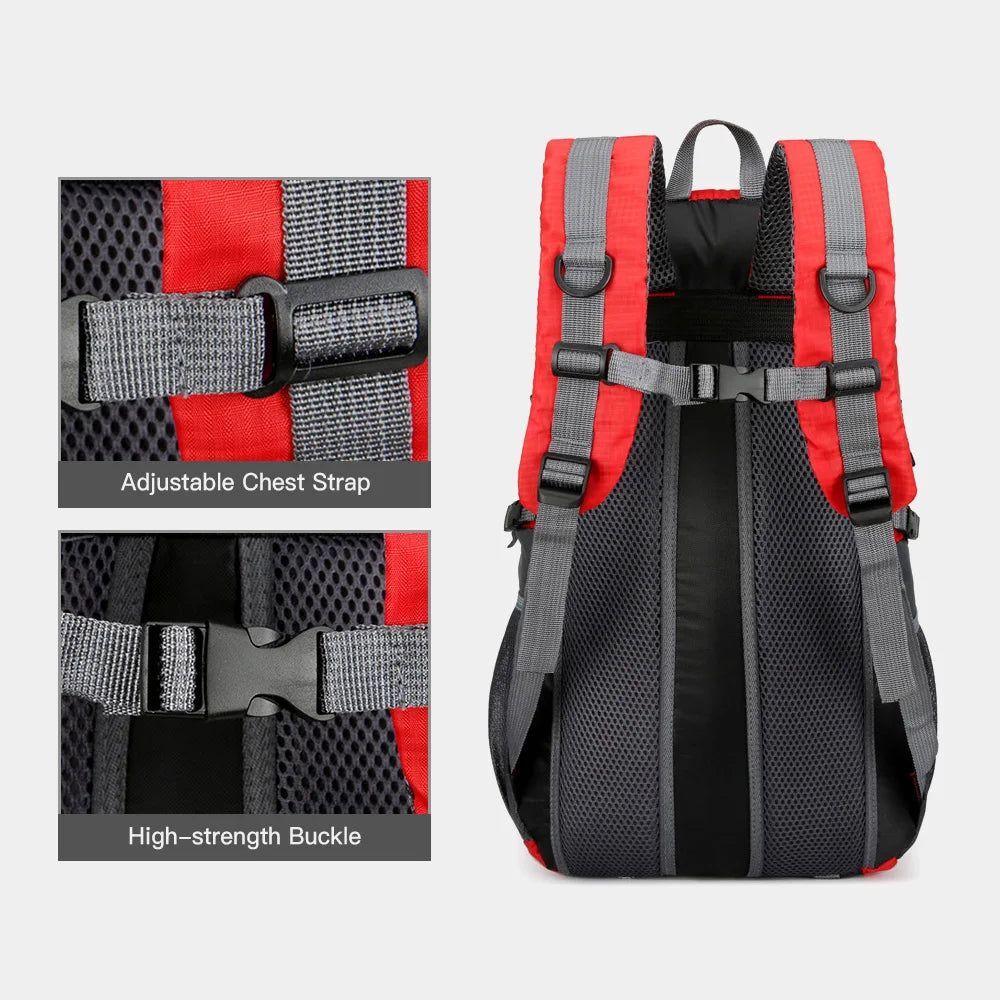 Hiking Backpack 40L – Waterproof, Lightweight Outdoor Daypack for Travel & Trekking