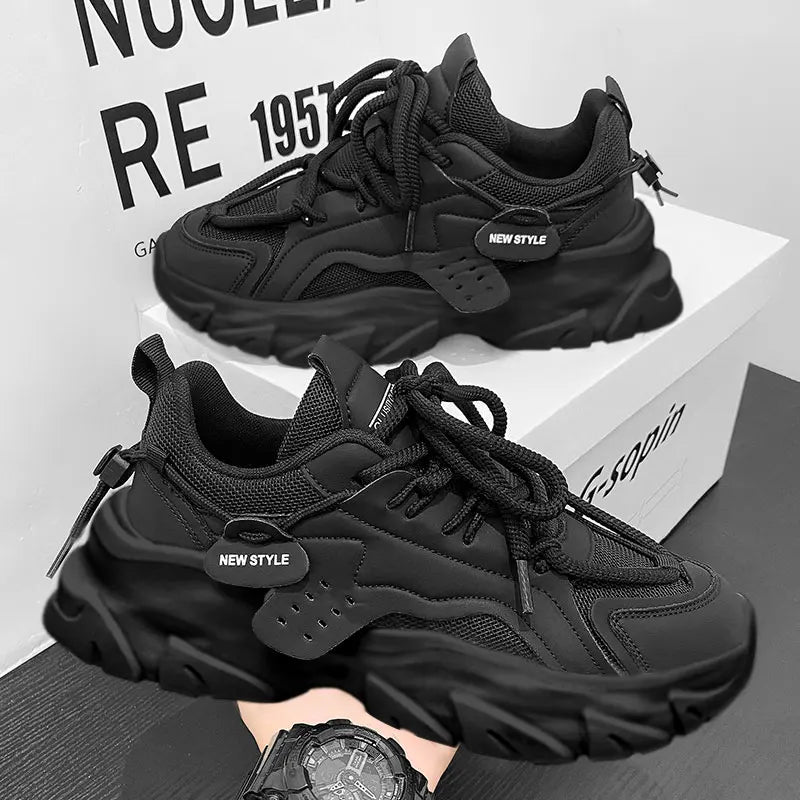 Men’s Thick-Soled Casual Sneakers