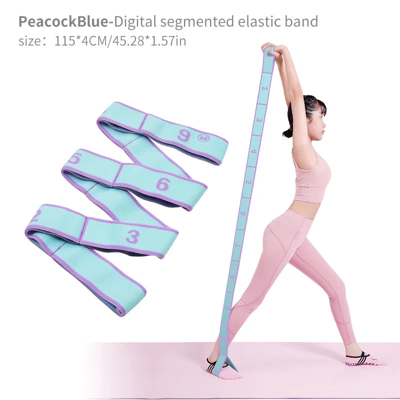 Yoga & Stretching Strap with Loops
