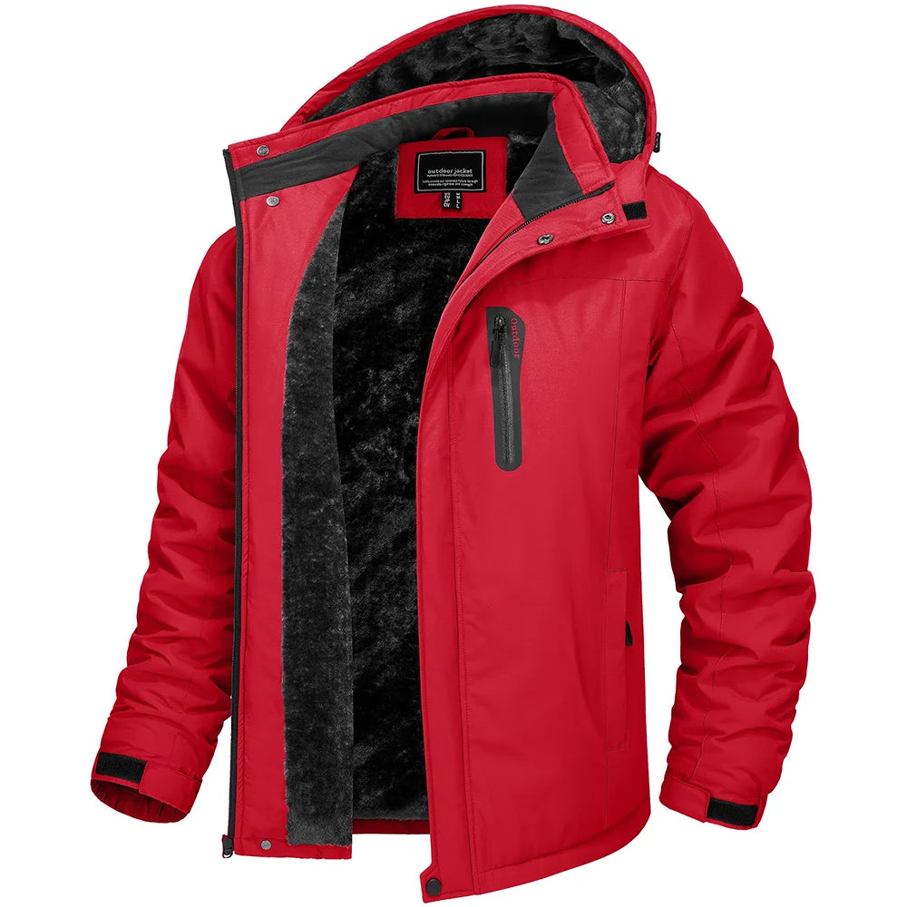 Men’s Waterproof Winter Fleece Jacket