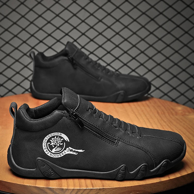 Men’s Casual Side-Zipper Boots