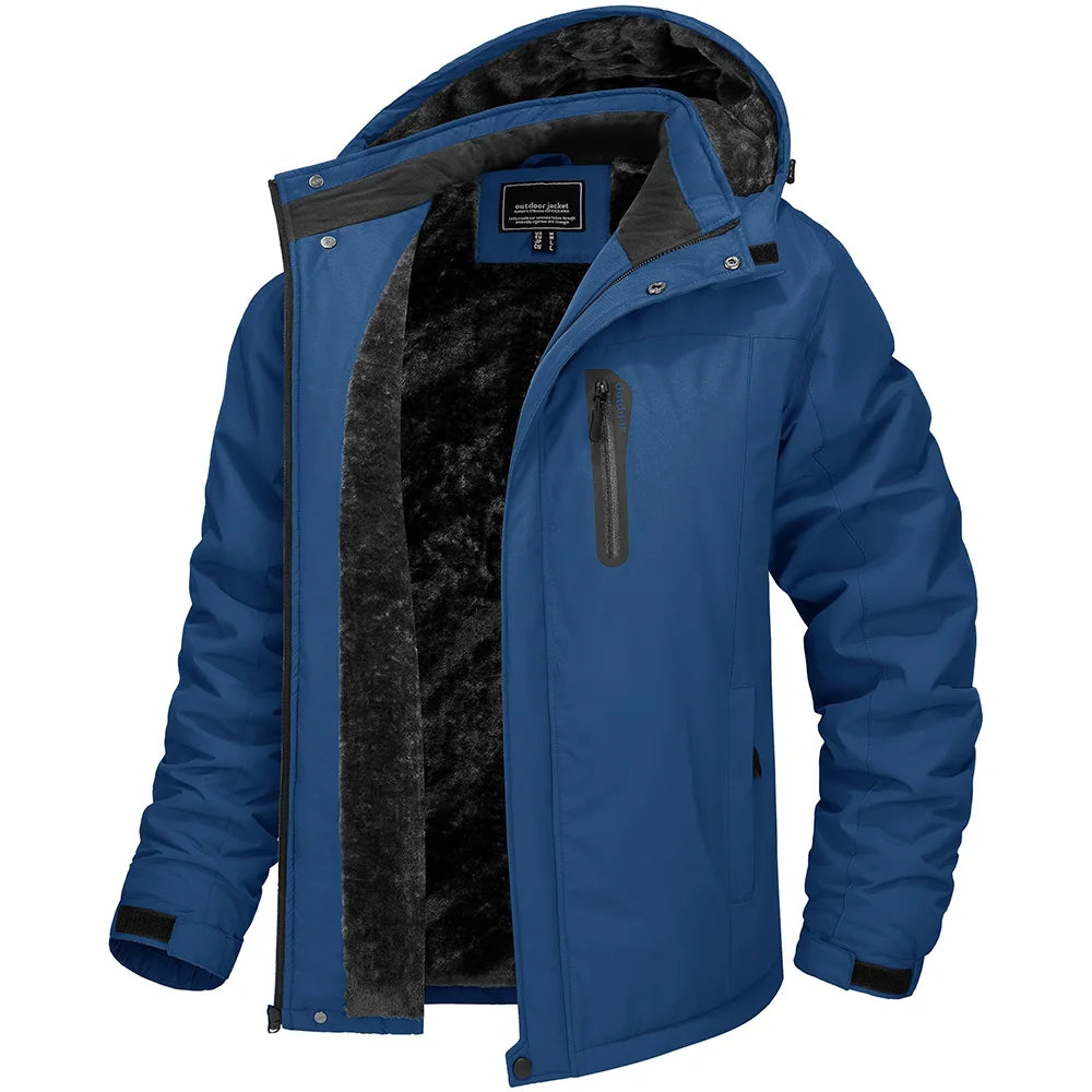 Men’s Waterproof Winter Fleece Jacket