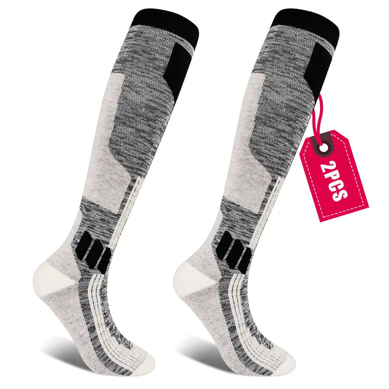 Merino Wool Knee-High Ski Socks