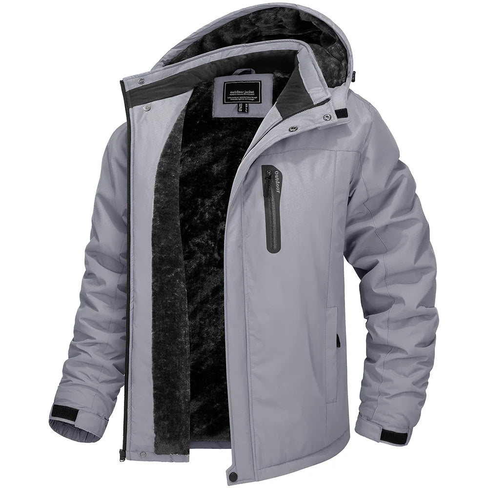 Men’s Waterproof Winter Fleece Jacket
