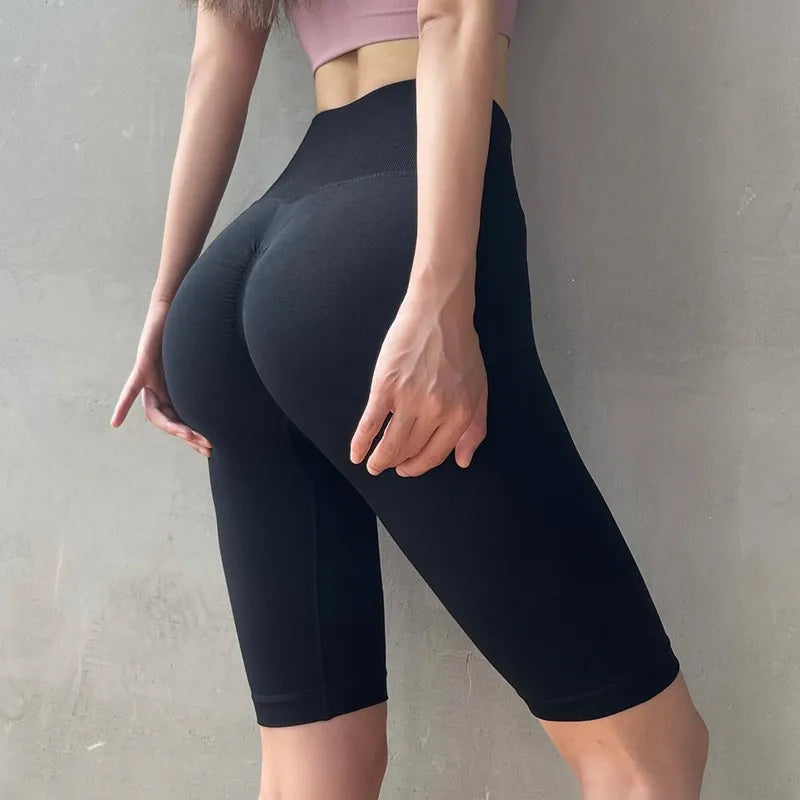 Women’s High-Waist Yoga & Running Shorts